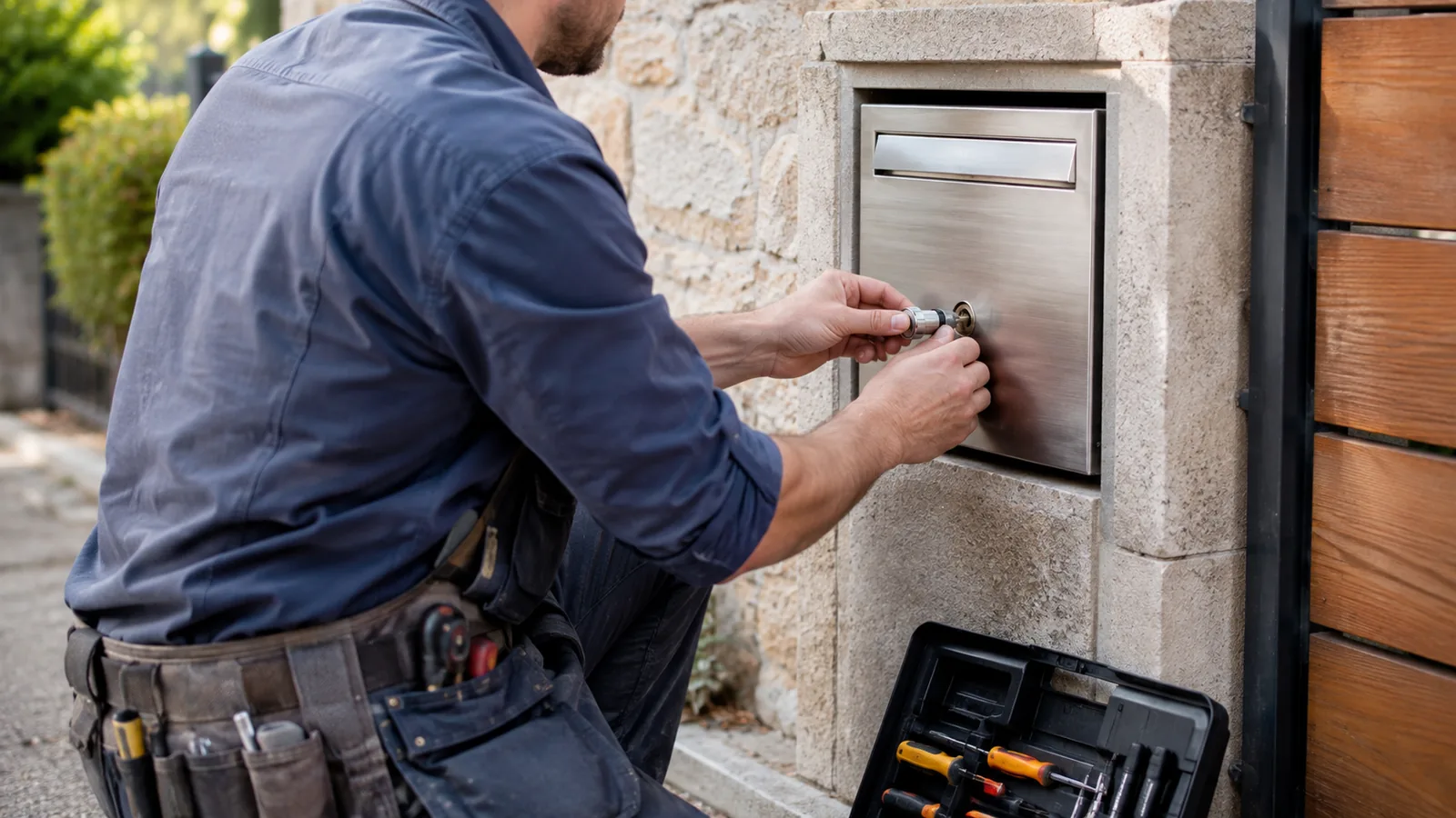 Dépannage serrure boîte aux lettres — Serrurier Paris